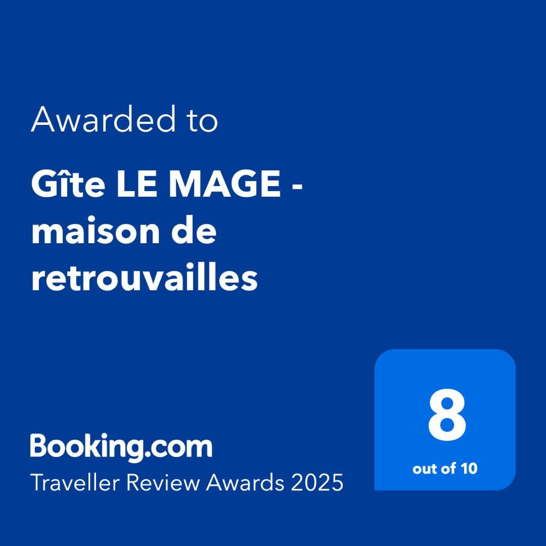 Gite Le Mage - Maison De Retrouvailles Saint-Marcel  المظهر الخارجي الصورة